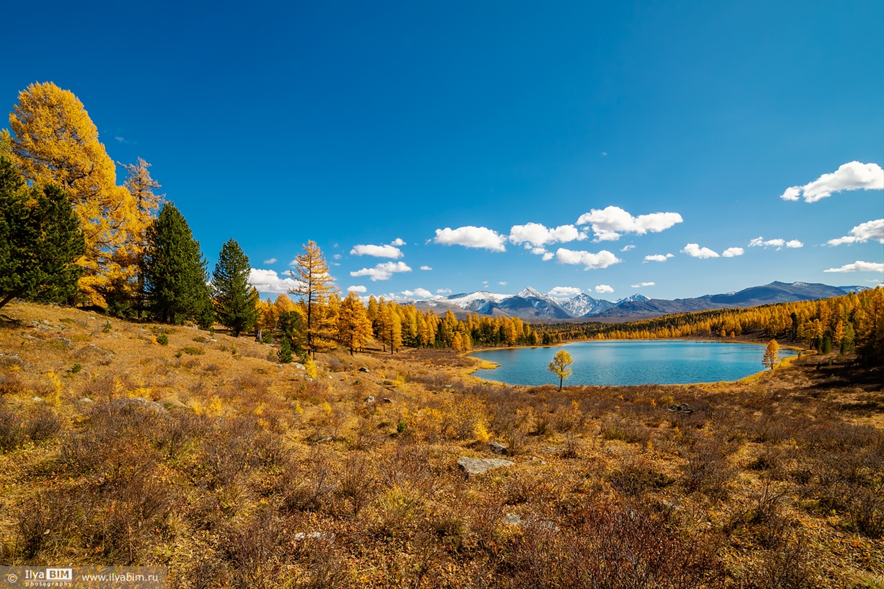 Kidelyu Lake, Ulagansky Pass (озеро Киделю)